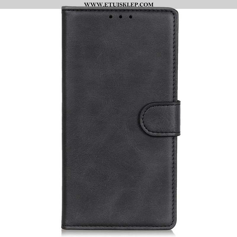 Etui Folio do Samsung Galaxy M33 5G Matowa Sztuczna Skóra